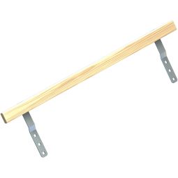 Wellhöfer Holzhandlauf für Bodentreppen Sicherer Halt beim Auf- und Abstieg zur Dachbodentreppe aus Holz, 74 cm Länge