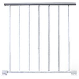 DOLLE Brüstungsgeländer Sicheres Geländersystem für Außentreppe Gardenspin, 100x95 cm