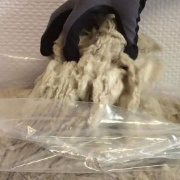Rockwool Lose Wolle RL Dämmung Dachdämmung 30 l/Sack, Stopfwolle für schwer zugängliche Hohlräume