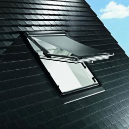 Roto Aussenrollo Screen Bedienung manuell, für verschiedene Fenstergrößen konfigurierbar