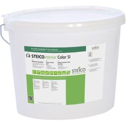 Steico Innenwandfarbe interior color SI weiß Silikon Hochdeckend, emissionsarm, für gesundes Raumklima