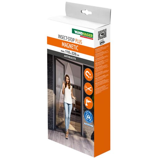 Windhager Insektenschutz Magnetvorhang 110x220 cm, 2