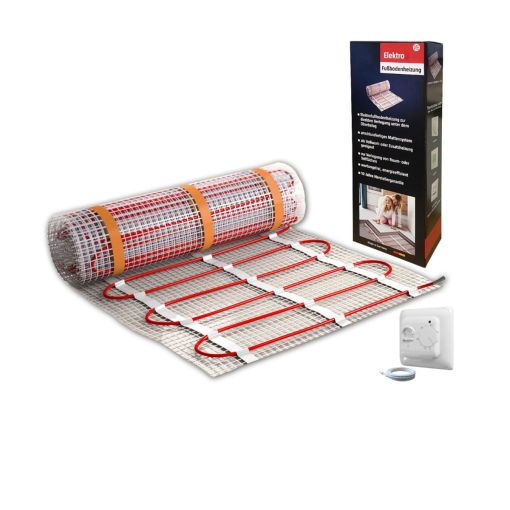 Wellker elektrische Fußbodenheizung E-Heat SET 2