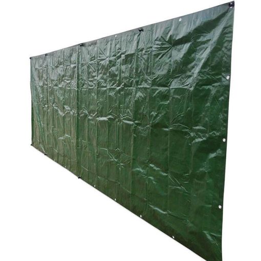 NOOR Sichtschutzplane Profi 140g/m² grün 2