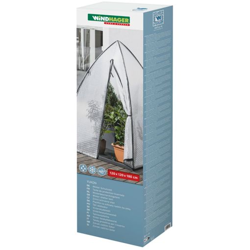 Windhager Winterschutz-Zelt Yukon Frostschutz 120x120x180 2