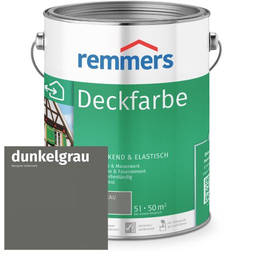Remmers Deckfarbe dunkelgrau 2