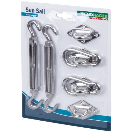 Windhager Sonnensegel Befestigungsset 2