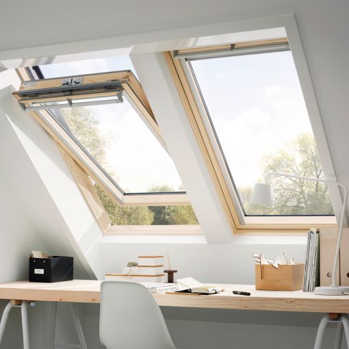 VELUX Schwingflügelfenster GGL 3066 Holz/Kiefer 2
