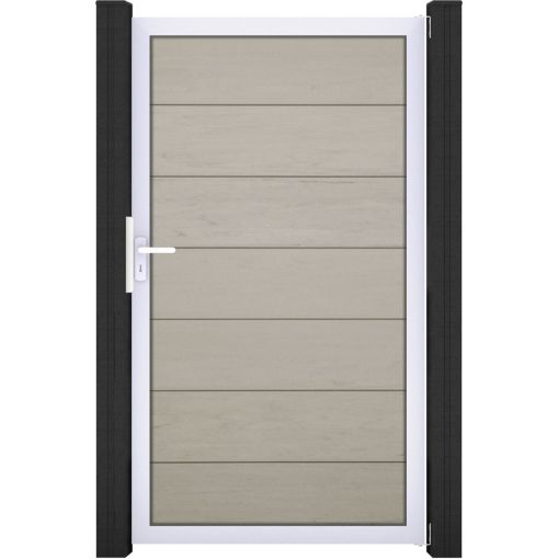 GroJa Einzeltor Solid Grande Steckzaun 2