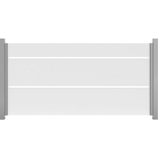 GroJa Ambiente Glas-Sichtschutz Blockstreifen Waagerecht 2