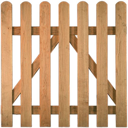 T&J Vorgartenzaun LUKA Staketenzaun Tor 2