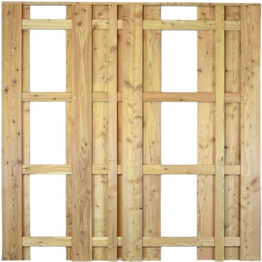 T&J Sichtschutzzaun AALBORG Bretterzaun Sichtschutz 2