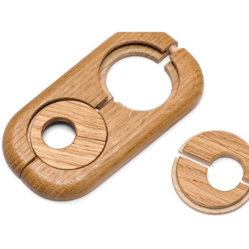 HARO Doppelheizkörperrosette Innendurchmesser 19 mm 2