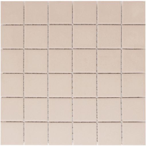 Wellker Keramikmosaik Feinsteinzeug Weiß matt 2