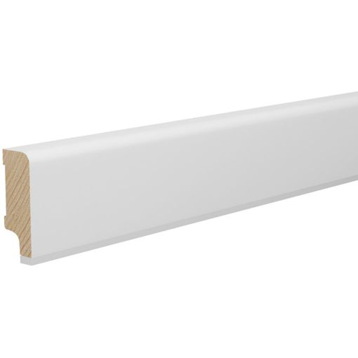 HARO Sockelleiste weiß stark foliert 2
