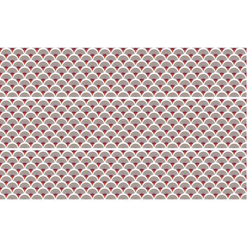 Windhager Fliesenaufkleber Obolus taupe 20x99 2