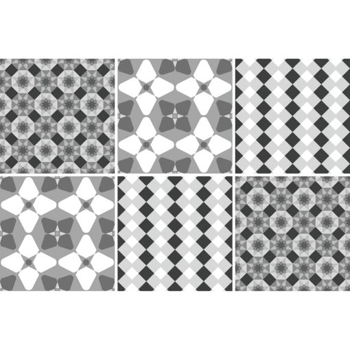 Windhager Fliesenaufkleber Onyx 15x15 cm 2