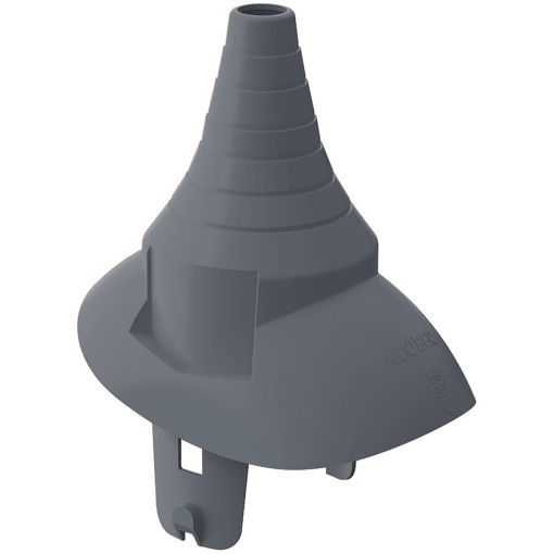 Klöber Antennenhaube Venduct grau Dachdurchführung 2