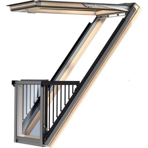 VELUX Balkon GDL 3166 Klar 2