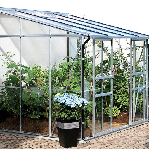 Vitavia Anlehngewächshaus Osiris Tomatenhaus Kombiverglasung 2