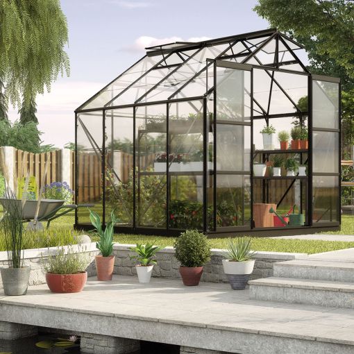 Vitavia Gewächshaus Uranus Tomatenhaus Schwarz 2