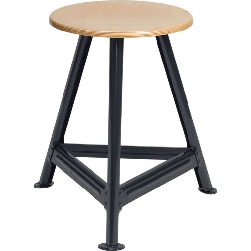 Wellker Bandstahlhocker 3-beinig 2