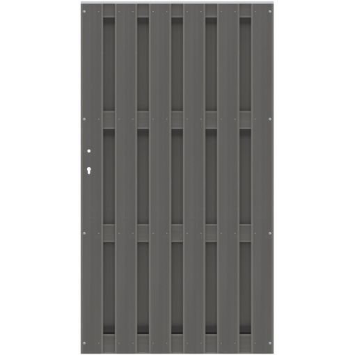 TraumGarten Sichtschutzzaun JUMBO WPC Tor 2