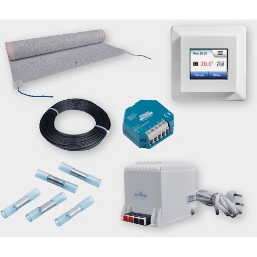 BLANKE ELOTOP CARBON Wandheizung Komplettset 2