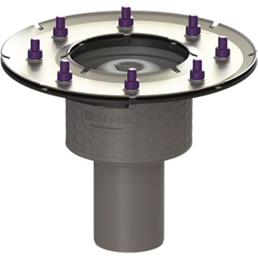 KESSEL Bodenablauf Practicus Grundkörper Pressdichtungsflansch 2