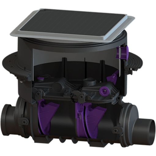 KESSEL Rückstaudoppelverschluss Staufix-SWA Unterflurinstallation 2