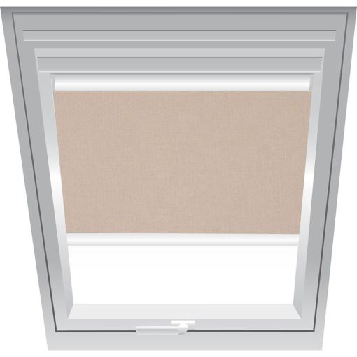 Roto Sichtschutzrollo Braunbeige 1-R04 2