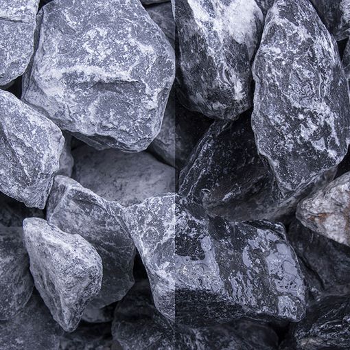 Steinschlag Nero Quarzit 2