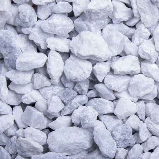 Ziersplitt Nordisch Weiß 2