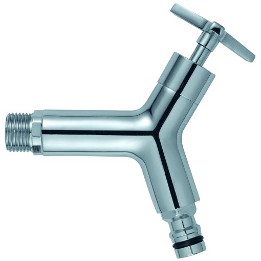 GRAF Design Chrom Auslaufhahn 3/4