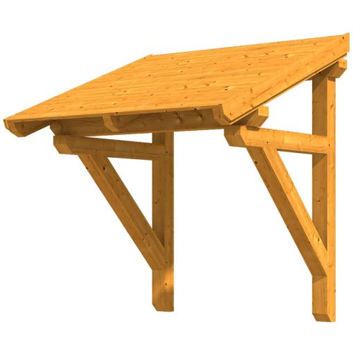 Skan Holz Vordach Potsdam Dach 2