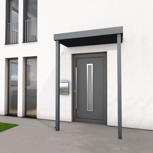 gutta Rechteckvordach BS Plus mit 2