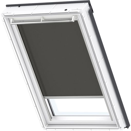 VELUX Sichtschutzrollo Uni Schwarz 4069 2
