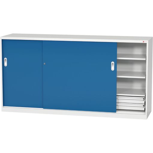 Wellker Schiebetürschrank mit Trennwand 2