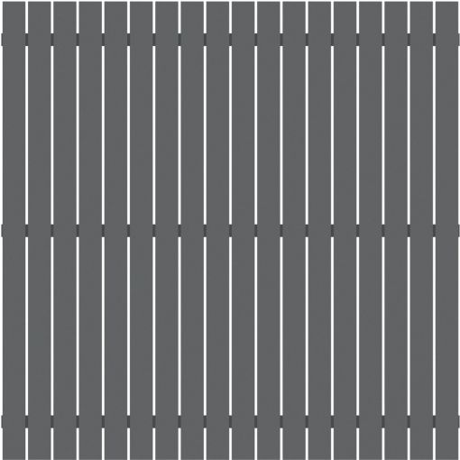 TraumGarten Sichtschutzzaun SQUADRA Alu Anthrazit 2