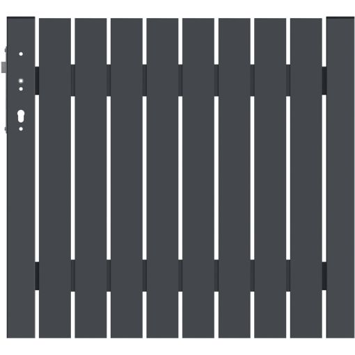 TraumGarten SQUADRA Alu Tor Vorgarten 2