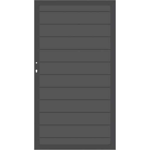 TraumGarten Sichtschutzzaun SYSTEM ALU PLUS 2