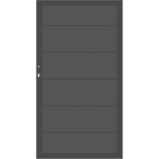 TraumGarten Sichtschutzzaun SYSTEM ALU XL 2