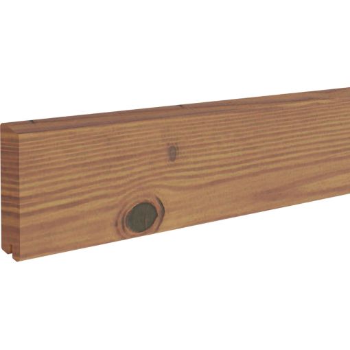 TraumGarten Sichtschutzzaun SYSTEM Rhombus Thermo-Holz 2