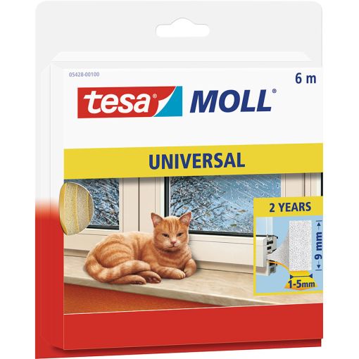 tesamoll Fensterdichtung / Türdichtung Universal 2