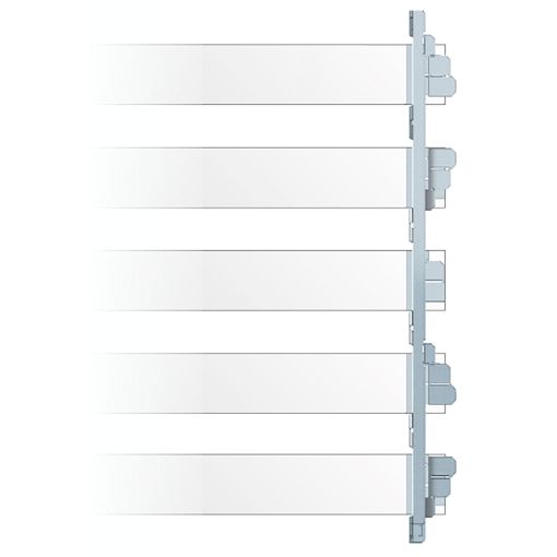 TraumGarten Sichtschutzzaun SYSTEM Rhombus Profilträger 2