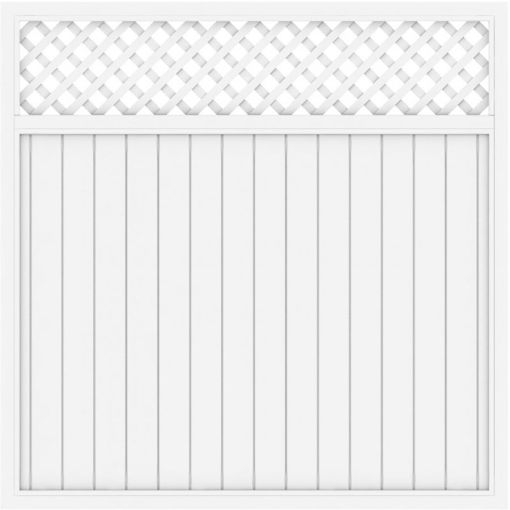 TraumGarten Sichtschutzzaun LONGLIFE RIVA mit 2