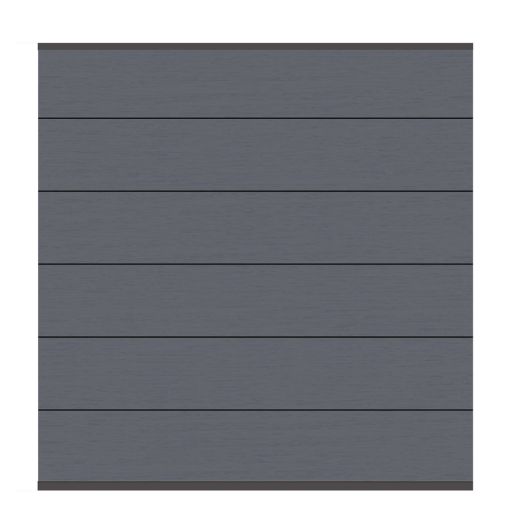 TraumGarten Sichtschutzzaun SYSTEM WPC XL 2