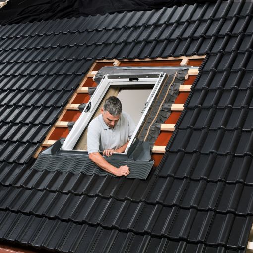 VELUX Einzeleindeckrahmen EDS 2000 Schiefer 2