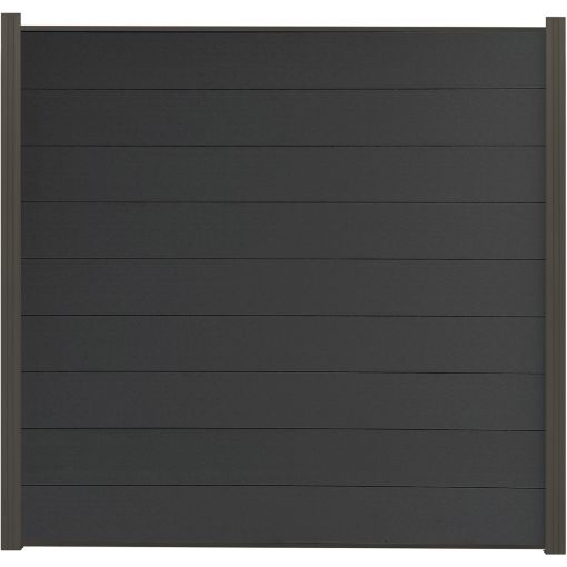 Wellker Sichtschutzzaun Steckzaunelement Capri Set 2