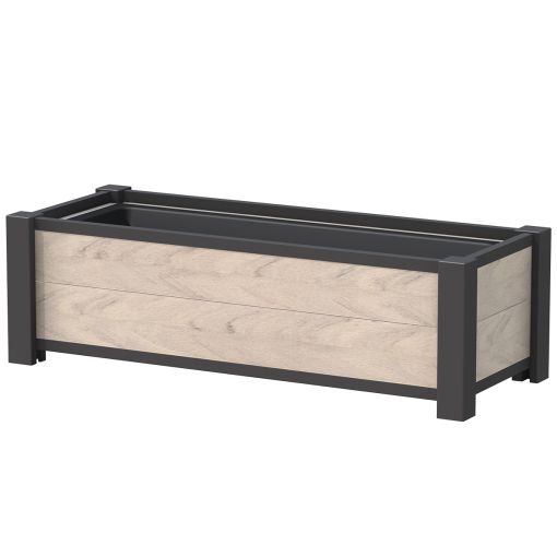 TraumGarten WPC Pflanzkasten Sand 129x52x40cm 2